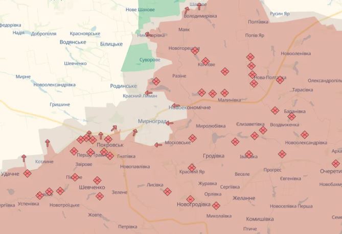 У Мирнограді ЗСУ тримають оборону та знищують ворога на підступах до міста, - УВ "Схід"